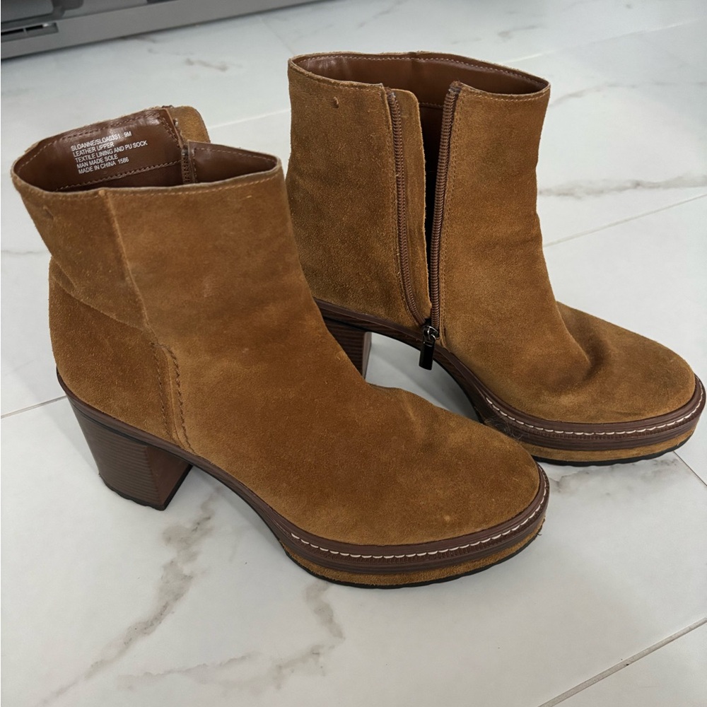 Steve Madden Brown Suede Ankle Boots